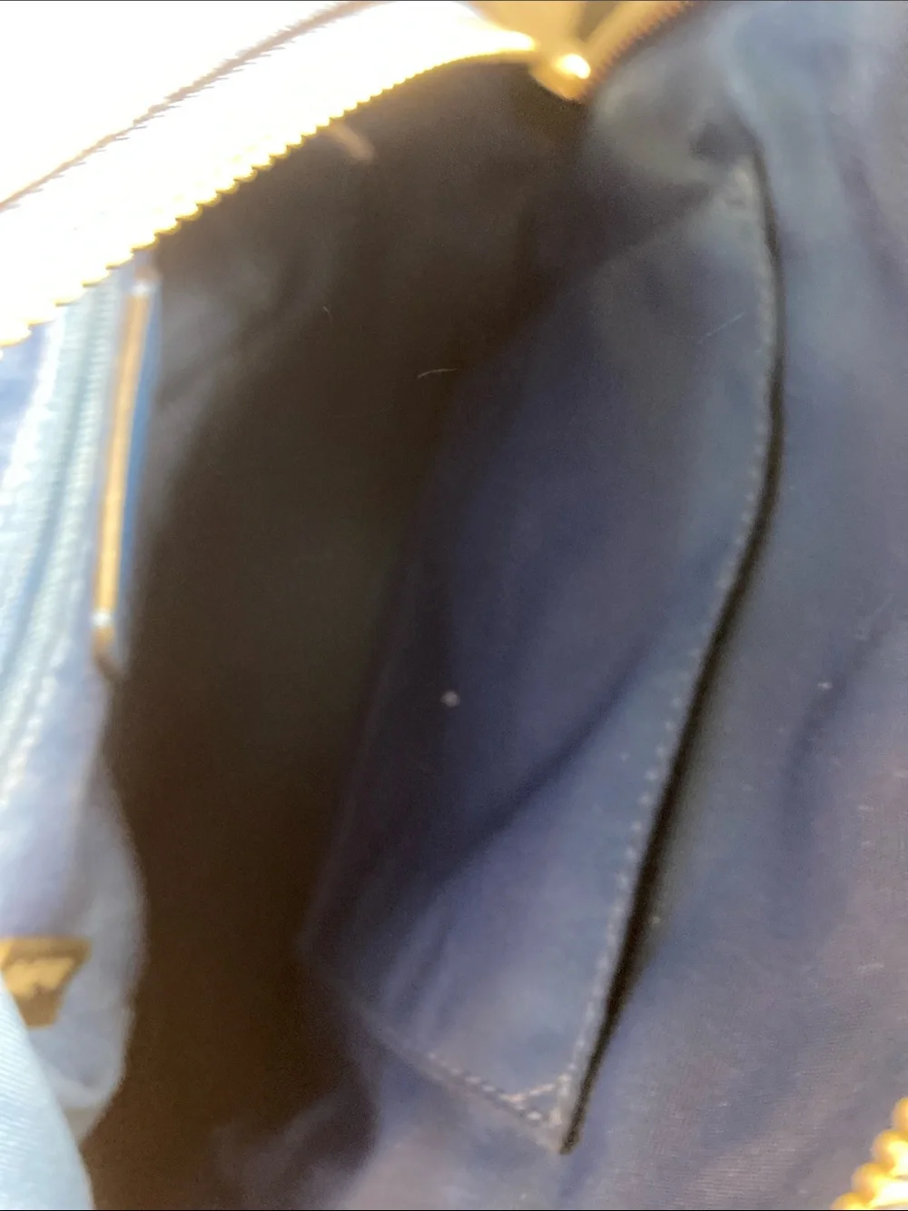 Coach Mini Pebbled Leather Backpack in Royal Blue
